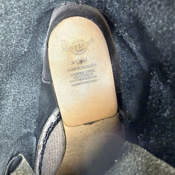 Dr. Martens Vintage 1460 Made in England Black Leather 8-Eye Boots Mens Size 12 main image 16
